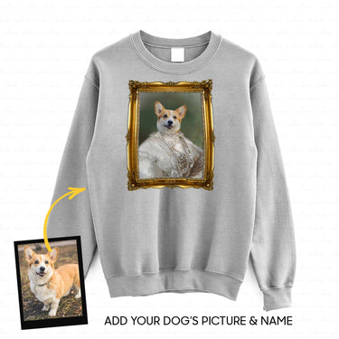 Personalized Dog Gift Idea - Royal Dog's Portrait 36 For Dog Lovers - Standard Crew Neck Sweatshirt
